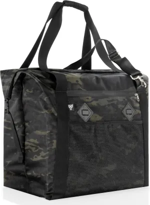 ~ G CUBƎ 100 Faraday Bag for Medium to Large Generators and Electronics ~ Protects Against EMP/CME/EMF/RF ~ Diamond Form Faraday Lined Interior ~ Midnight Multicam