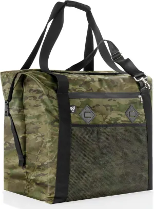 ~ G CUBƎ 100 Faraday Bag for Medium to Large Generators and Electronics ~ Protects Against EMP/CME/EMF/RF ~ Diamond Form Farday Lined Interior ~ Multicam Camo