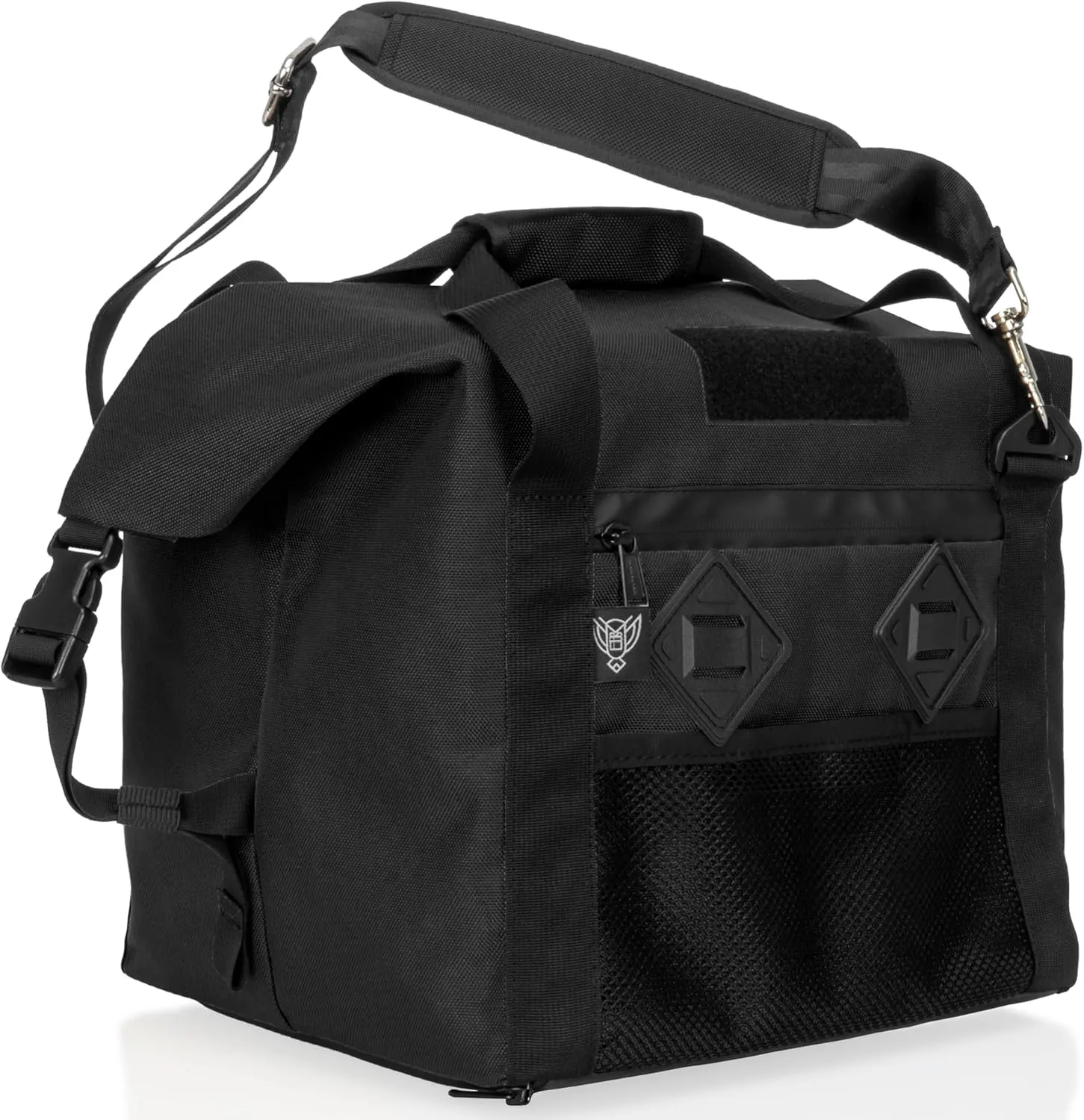 ~ G CUBƎ 25 Faraday Bag for Small Generators and Electronics ~ Protects Against EMP/CME/EMF/RF ~ Diamond Form Faraday Lined Interior ~ Black