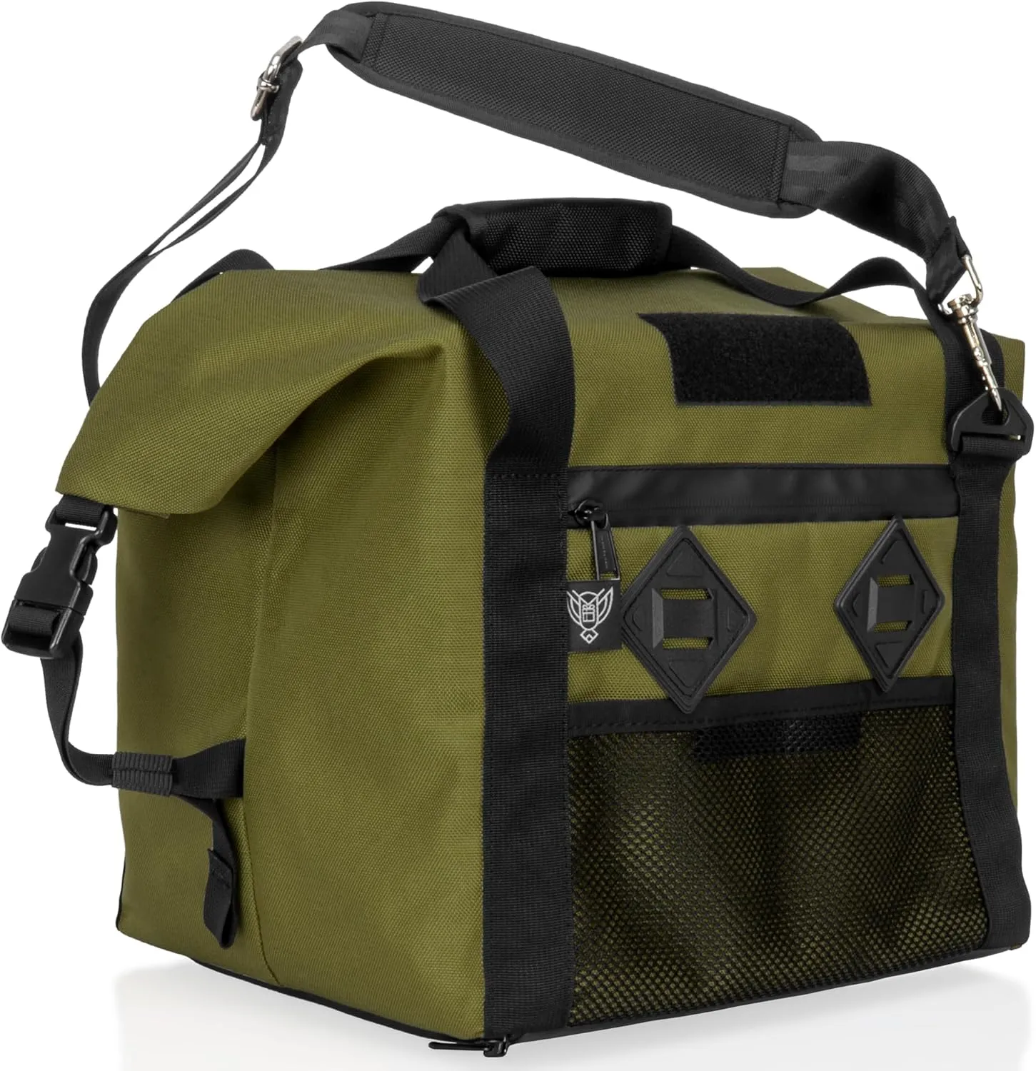 ~ G CUBƎ 25 Faraday Bag for Small Generators and Electronics ~ Protects Against EMP/CME/EMF/RF ~ Diamond Form Faraday Lined Interior ~ OD Green