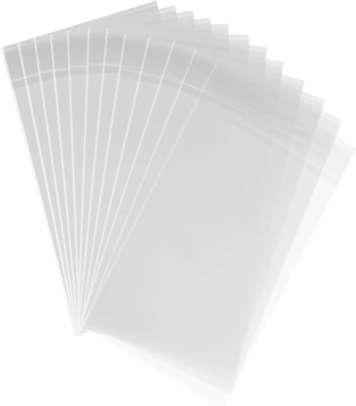 1000ct Clear Plastic Cello Cellophane Bags Self Sealing for Bakery Cookies Goodies Favor Candle Decorative Wrappers (3'' x 5'')