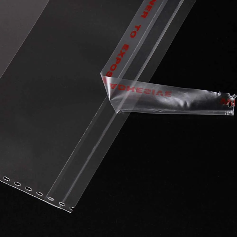 12x16 inches Large Clear Resealable Cellophane Bags for Packaging Products 300ct Plastic Self-sealing Gift Bags Self Adhesive Bags for Gifts,Clothes, Small Business, Thank you Stickers