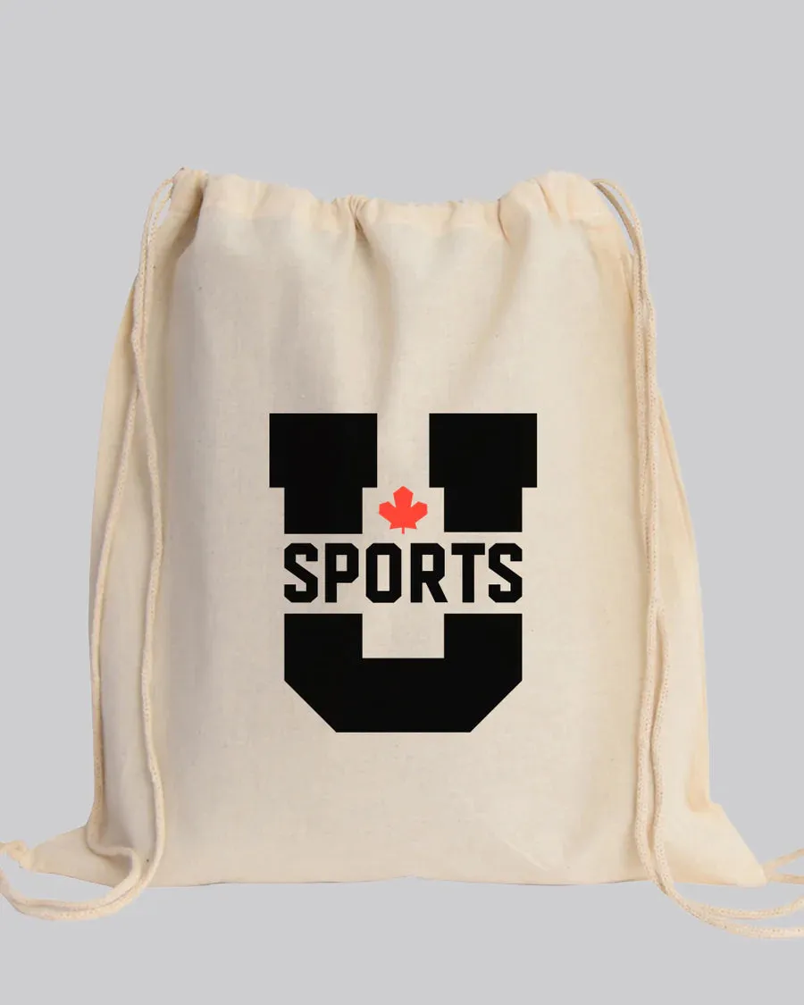 24 Cotton Printed Drawstring Bags