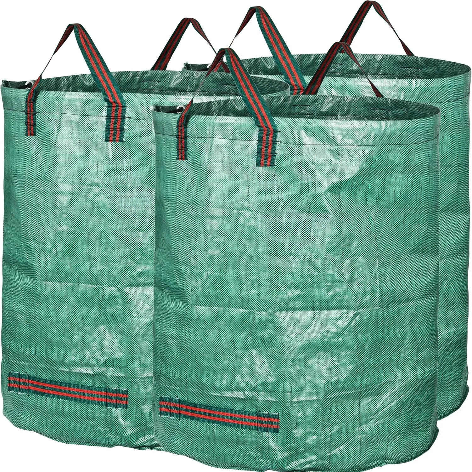 3-Pack 80 Gallons Reusable Garden Waste Bags (H33, D26 inches) - Yard Waste Bags