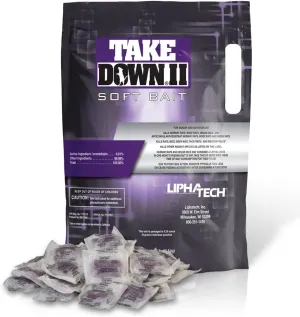 31111 Takedown II Soft Mouse Bait, Purple