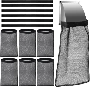 6PCS Dryer Lint Catcher, Dryer Vent Lint Bag, Lint Catcher for Dryer, Dust Bag Lint Bag for Dryer Vent Outdoor, Lint Trap for Dryer Vent Outside