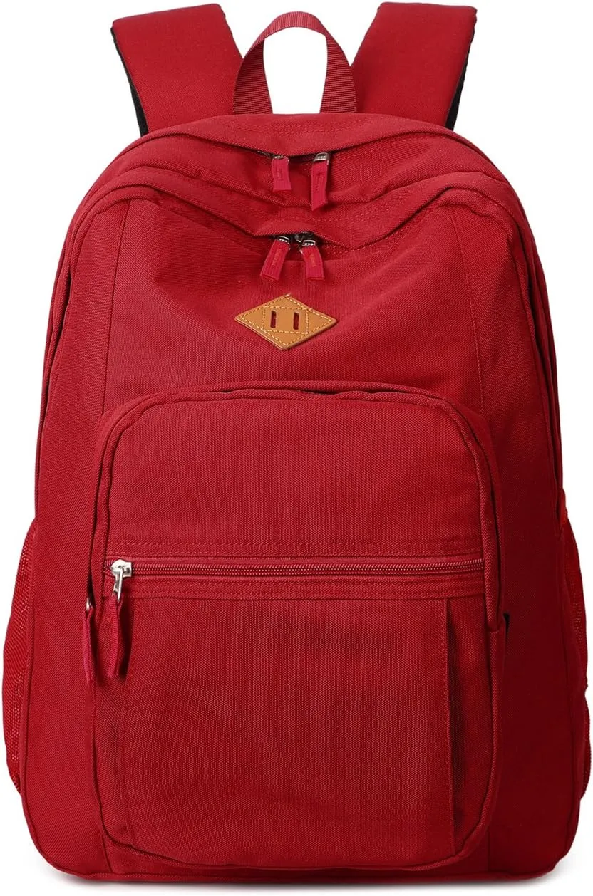 abshoo Classical Basic Travel Backpack For School Water Resistant Bookbag