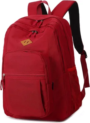 abshoo Classical Basic Travel Backpack For School Water Resistant Bookbag
