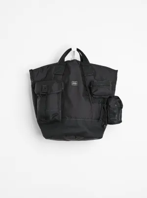 ALL 2Way Bucket Tote With Pouches Black