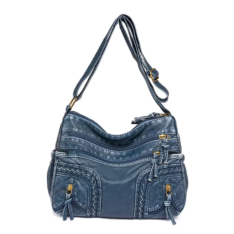 Amiri | Woven Detail Travel Crossbody Bag