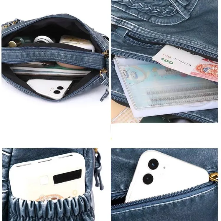 Amiri | Woven Detail Travel Crossbody Bag