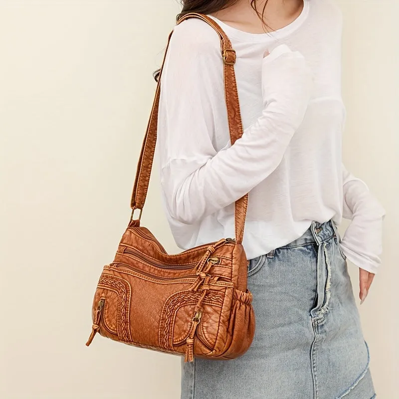 Amiri | Woven Detail Travel Crossbody Bag
