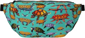 Animals Sea Turtles Fanny Pack Crossbody Sling Bag â€“ Zipper Pockets for Travel, Hiking, Cycling, Workouts, and Everyday Use