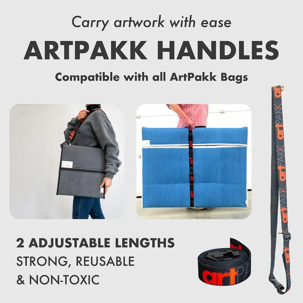 Art Bags (AP03-28" x 36 1/2") - Strong • Shock-Absorbent • Reusable • Non-Toxic • Waterproof • Acid-Free Lining - Long-Term Art Storage   Shipping   Protection Solution (Colour May Vary)