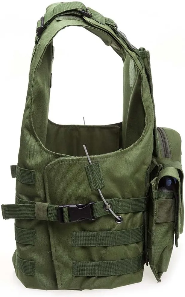 ATAIRSOFT Tactical Vest Airsoft MOLLE RRV Hunting Adjustable Plate Carrier with Pouches