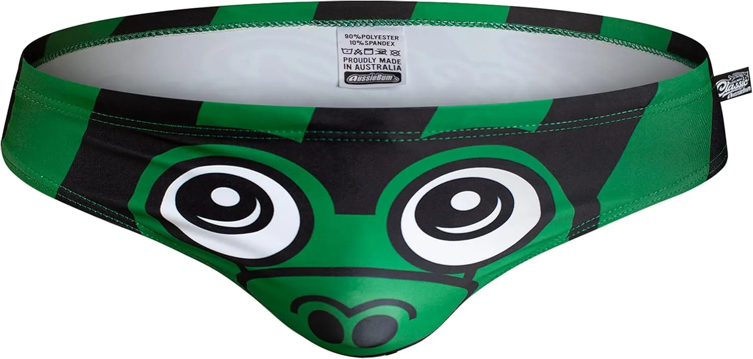 aussieBum Crazy Critters Green Brief