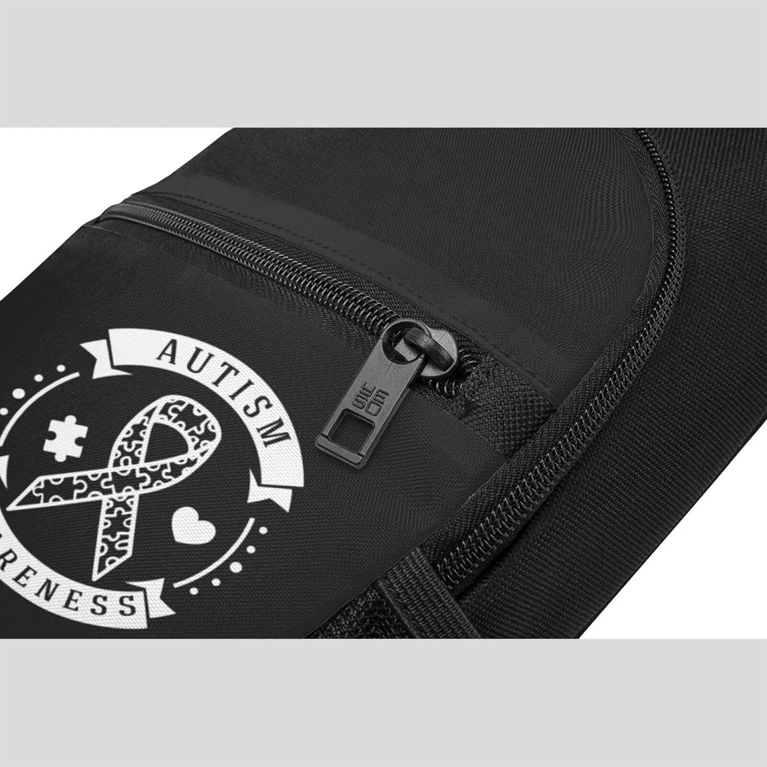 Autism Awareness Sling Bag Crossbody Backpack Shoulder Casual Daypack Bags for Men Women