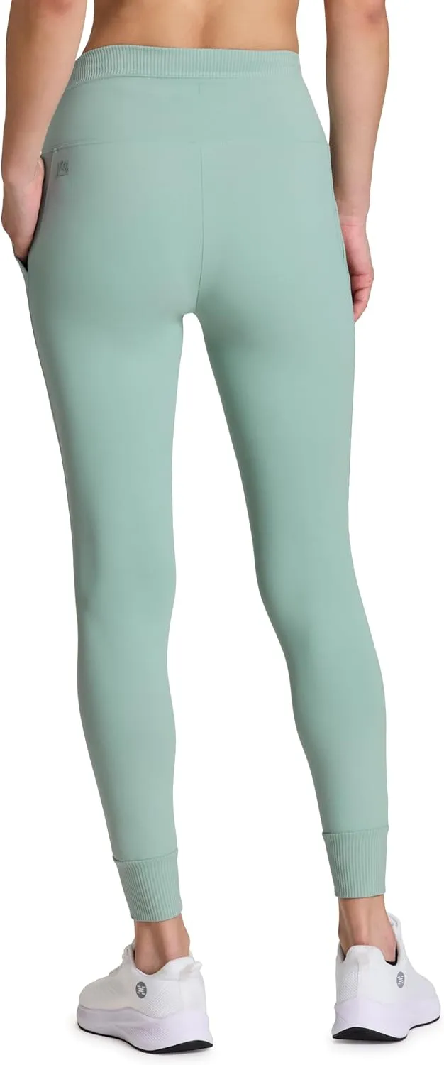 Avalanche Women's Drawstring Waist Gym Hiking Legging Fitted Jogger with Pockets
