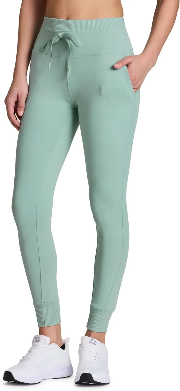 Avalanche Women's Drawstring Waist Gym Hiking Legging Fitted Jogger with Pockets