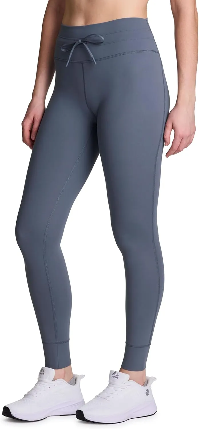 Avalanche Women's Legging with Drawstring Waistband, Ultra Soft Squat Proof Leggings Fitted Jogger