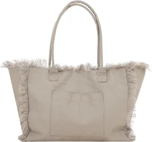 Back From Bali Womens 100% Cotton Canvas Large Tote Bag with Front & Inside Pockets Everyday Handbag