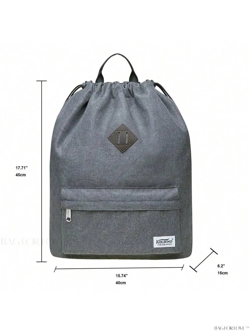 BagForLove - Classic Backpack With Drawstring Closure