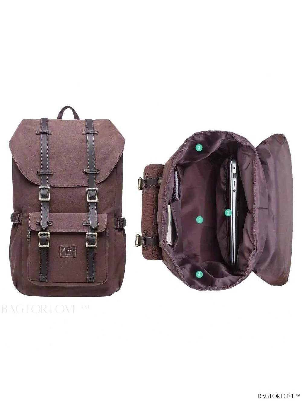 BagForLove - Kaukko Kaukko Backpack for Women on the Go