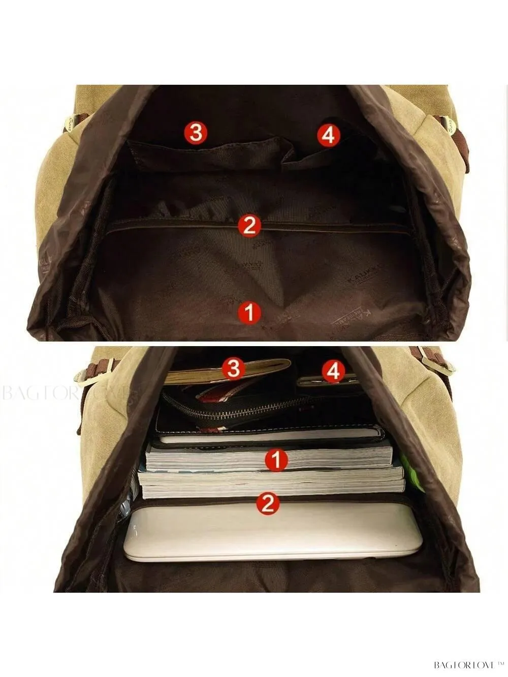 BagForLove - Kaukko Kaukko Backpack for Women on the Go