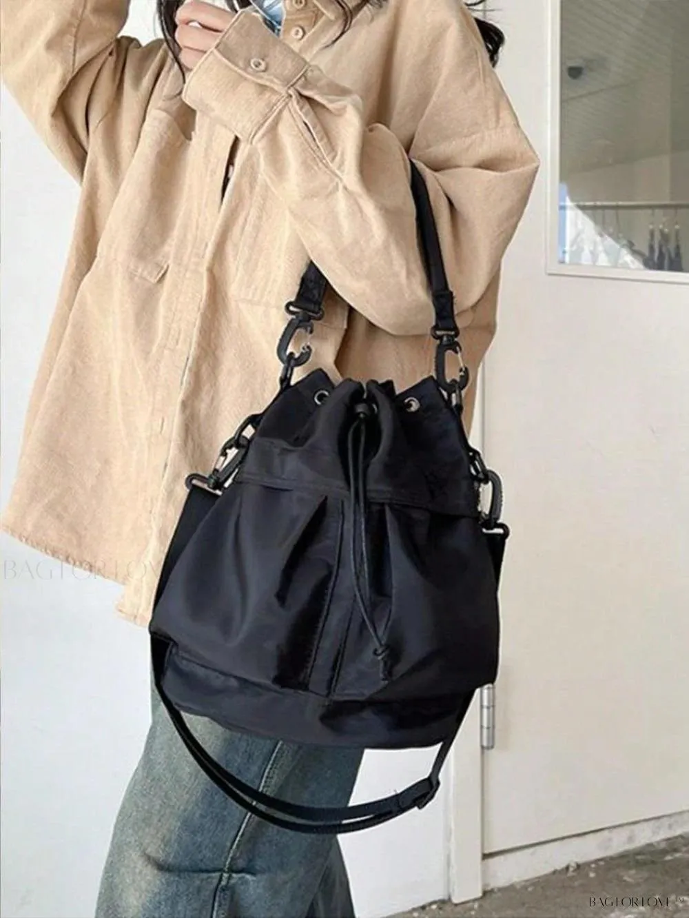 BagForLove - Large Capacity Shoulder Messenger Bag with Water-Resistant Fabric
