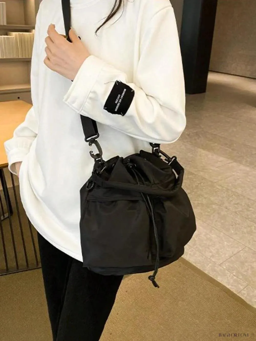 BagForLove - Large Capacity Shoulder Messenger Bag with Water-Resistant Fabric