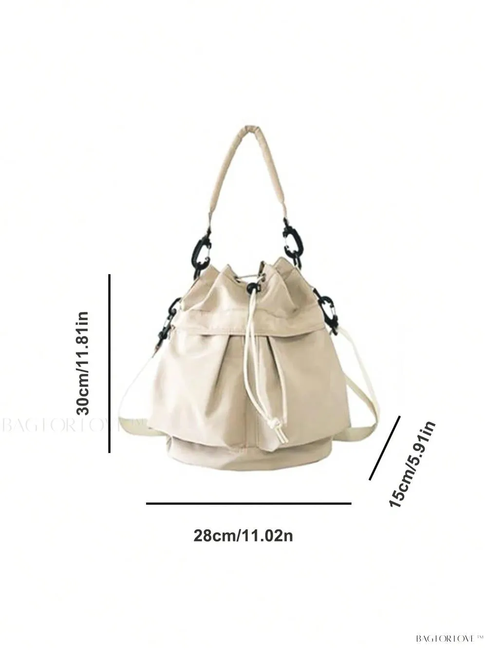 BagForLove - Large Capacity Shoulder Messenger Bag with Water-Resistant Fabric