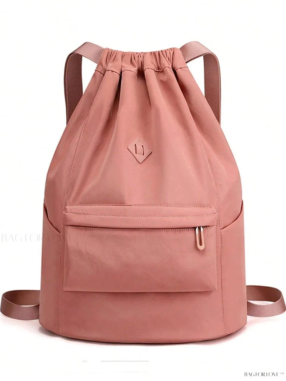 BagForLove - Lightweight Gym Bag with Cinching Closure and Storage Compartment