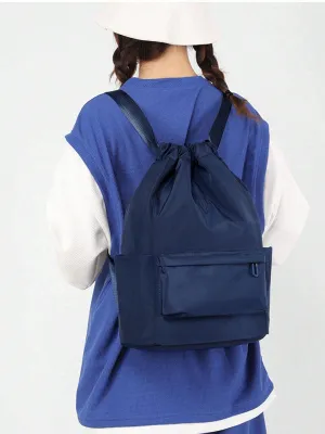 BagForLove - Lightweight Gym Bag with Cinching Closure and Storage Compartment