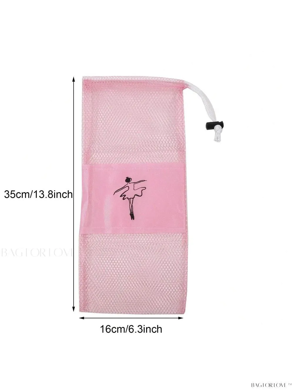 BagForLove - Medium Dance Shoe Pouch with Drawstring for Women