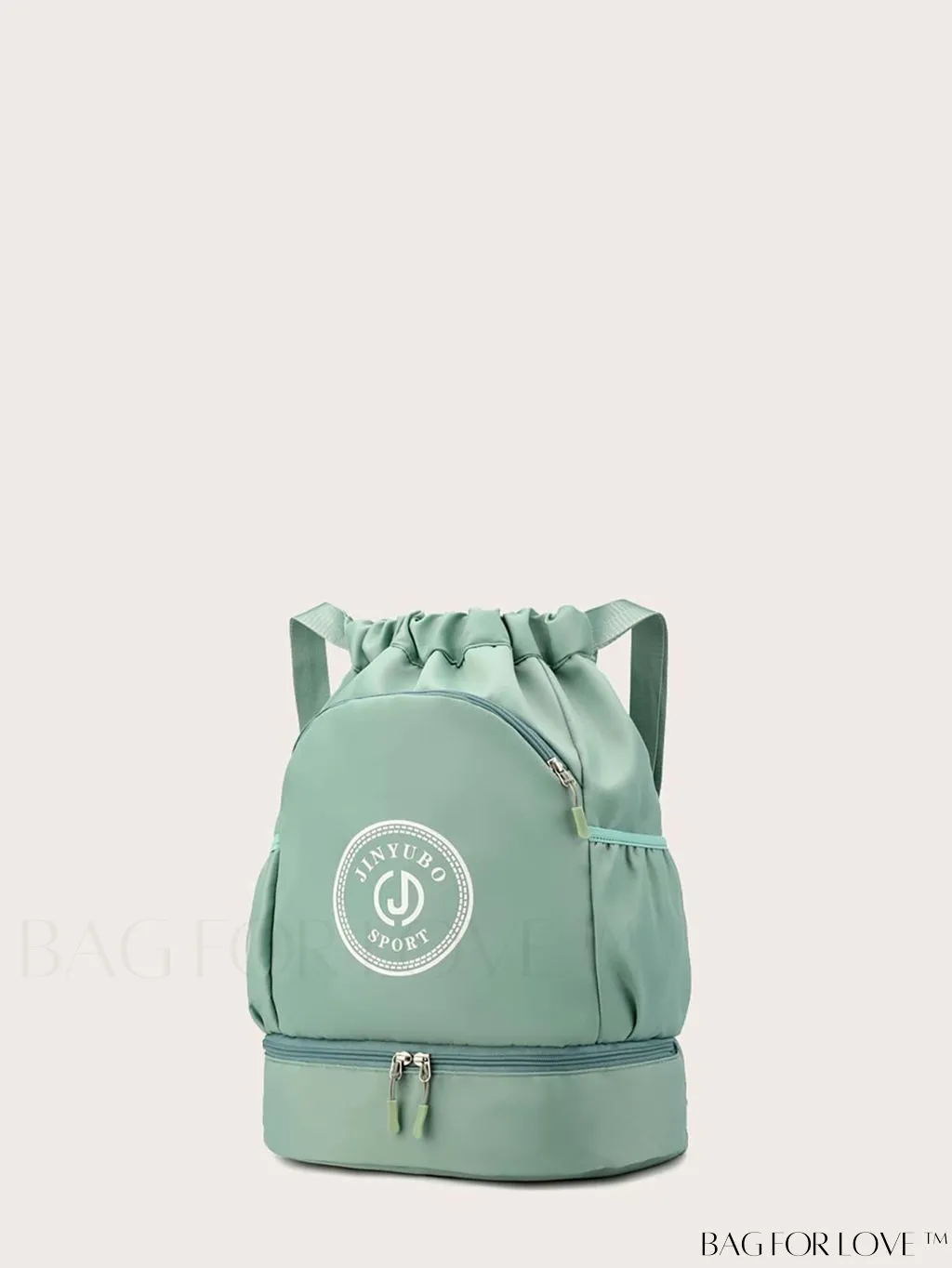 BagForLove - Multifunctional Drawstring Backpack with Shoe Compartment - Lightweight Design for Daily Commute, Sports, and Travel