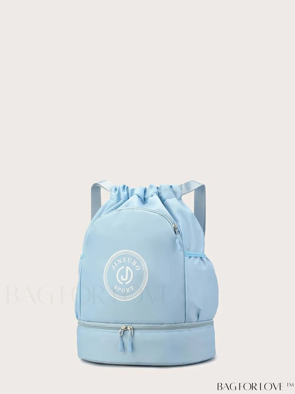 BagForLove - Multifunctional Drawstring Backpack with Shoe Compartment - Lightweight Design for Daily Commute, Sports, and Travel