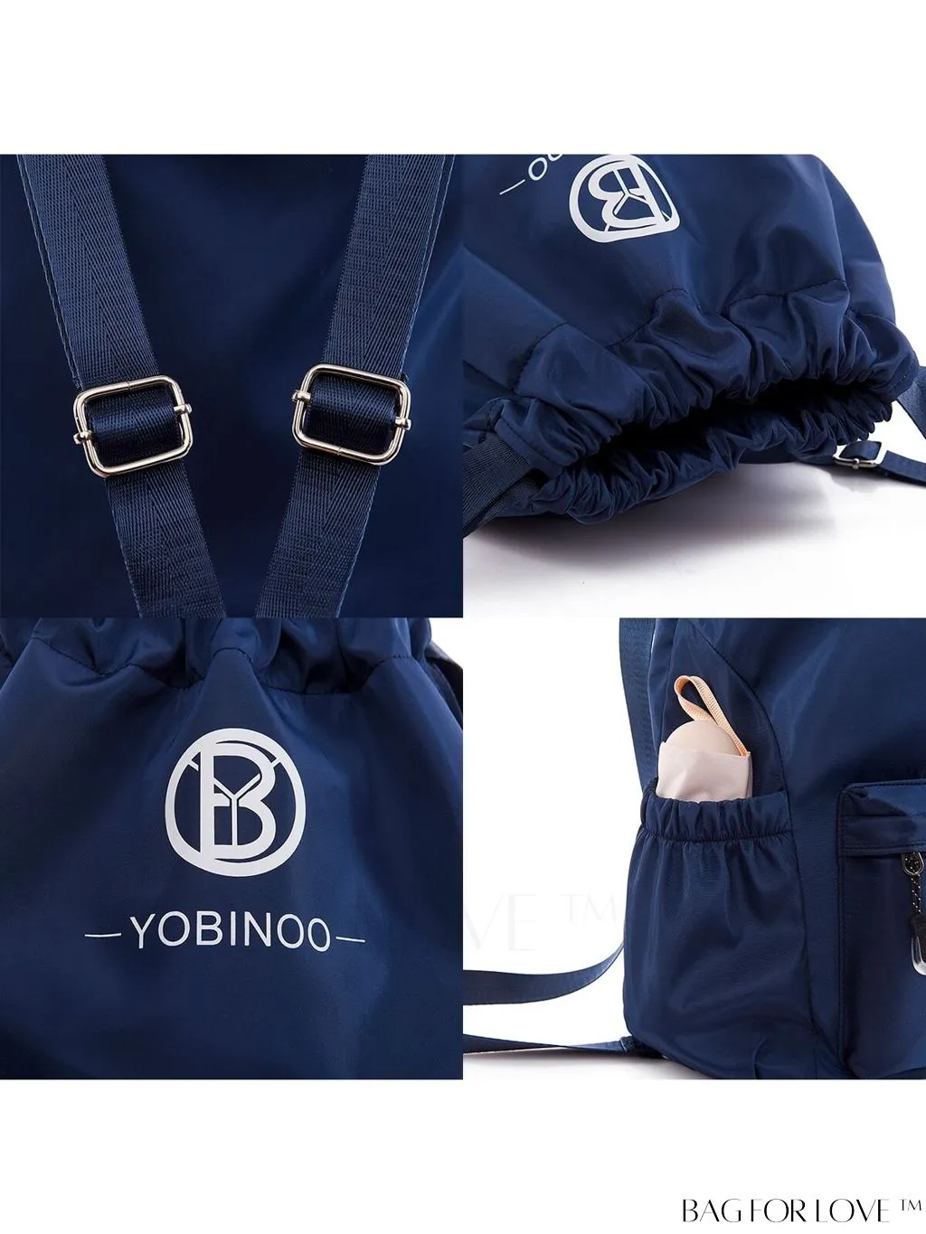 BagForLove - Multifunctional Unisex Sports Bag: Large Drawstring Backpack for Cycling, Basketball, Travel, and Yoga.