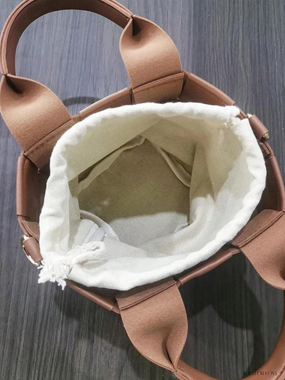 BagForLove - Portable PU Leather Tote with Adjustable Strap for Ladies