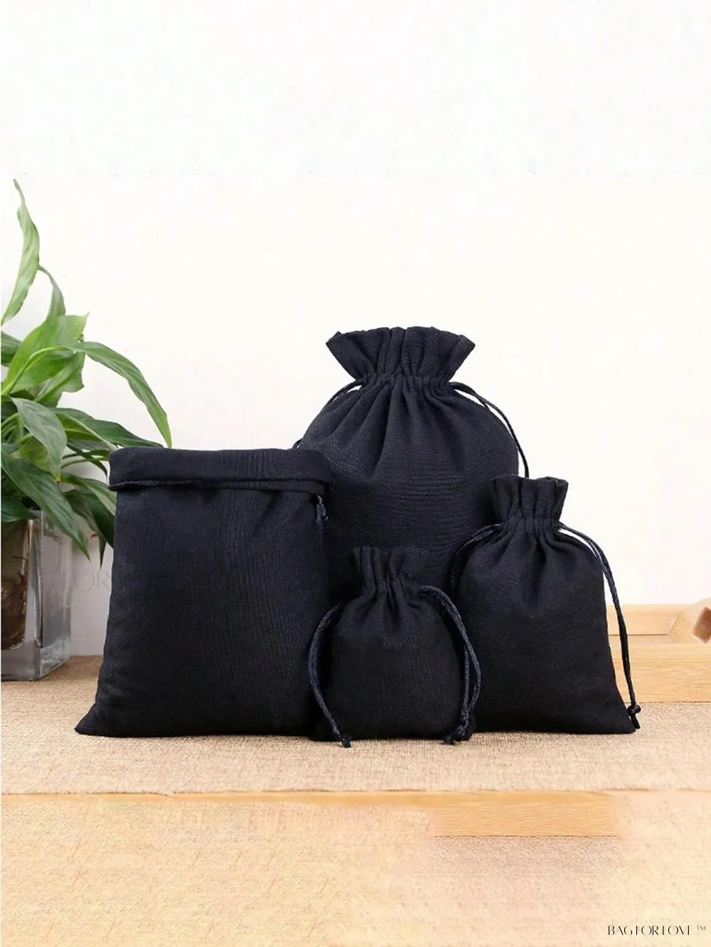BagForLove - Practical Linen Drawstring Bags for Jewelry and More