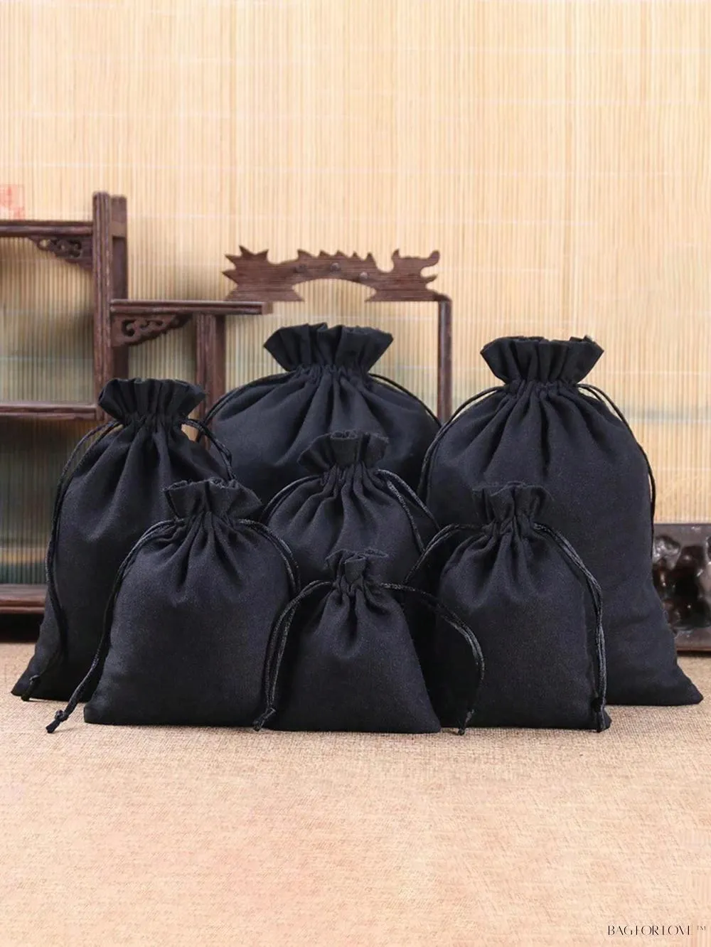 BagForLove - Practical Linen Drawstring Bags for Jewelry and More