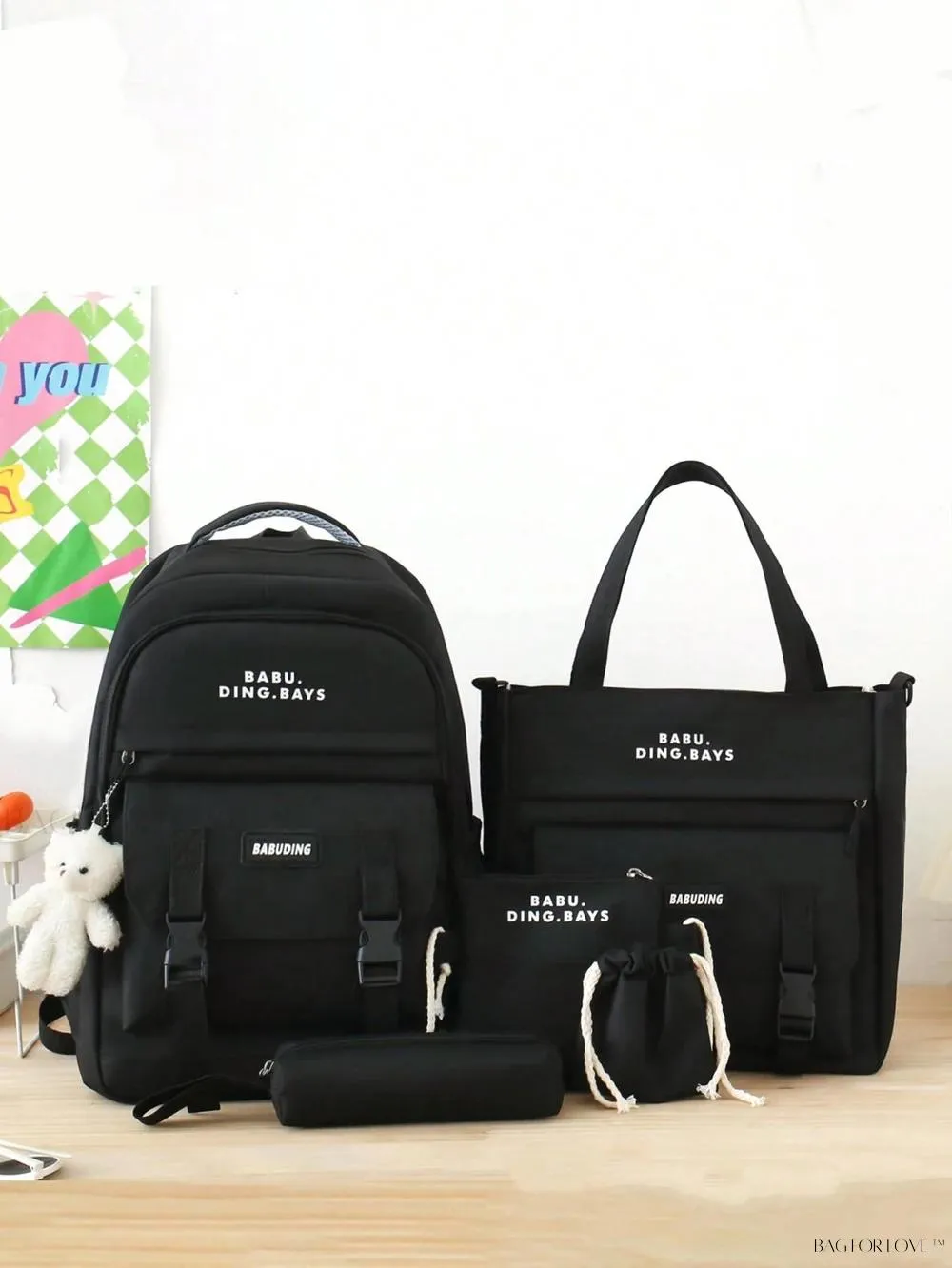 BagForLove - Premium Backpack Ensemble for Ladies Spacious and Lightweight Travel Bag