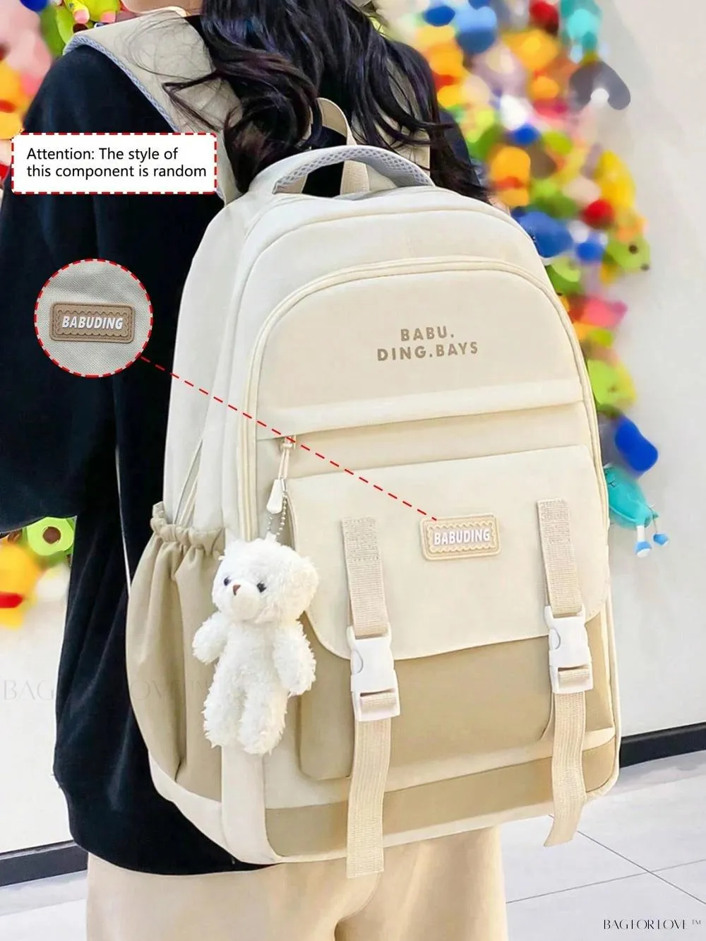 BagForLove - Premium Backpack Ensemble for Ladies Spacious and Lightweight Travel Bag