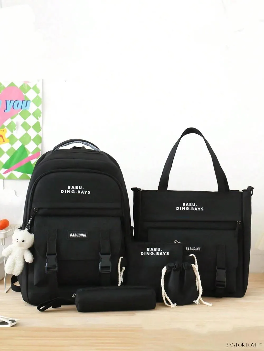 BagForLove - Premium Backpack Ensemble for Ladies Spacious and Lightweight Travel Bag