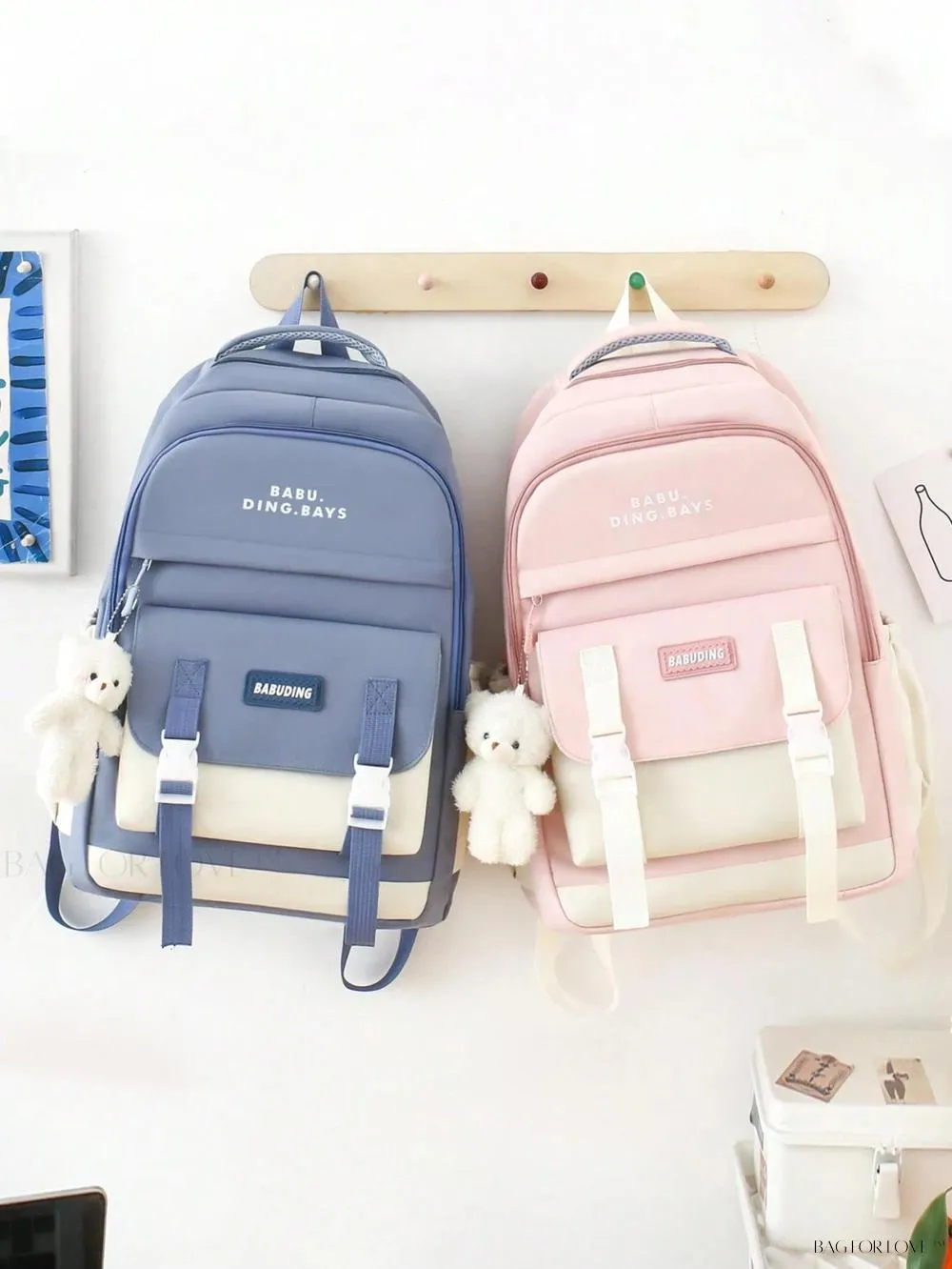 BagForLove - Premium School Bag Set for Teen Girls and Women