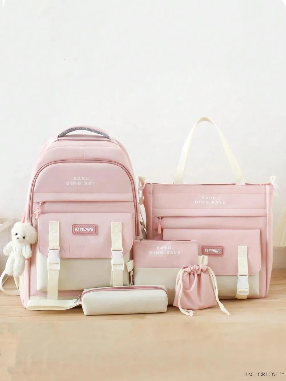BagForLove - Premium School Bag Set for Teen Girls and Women