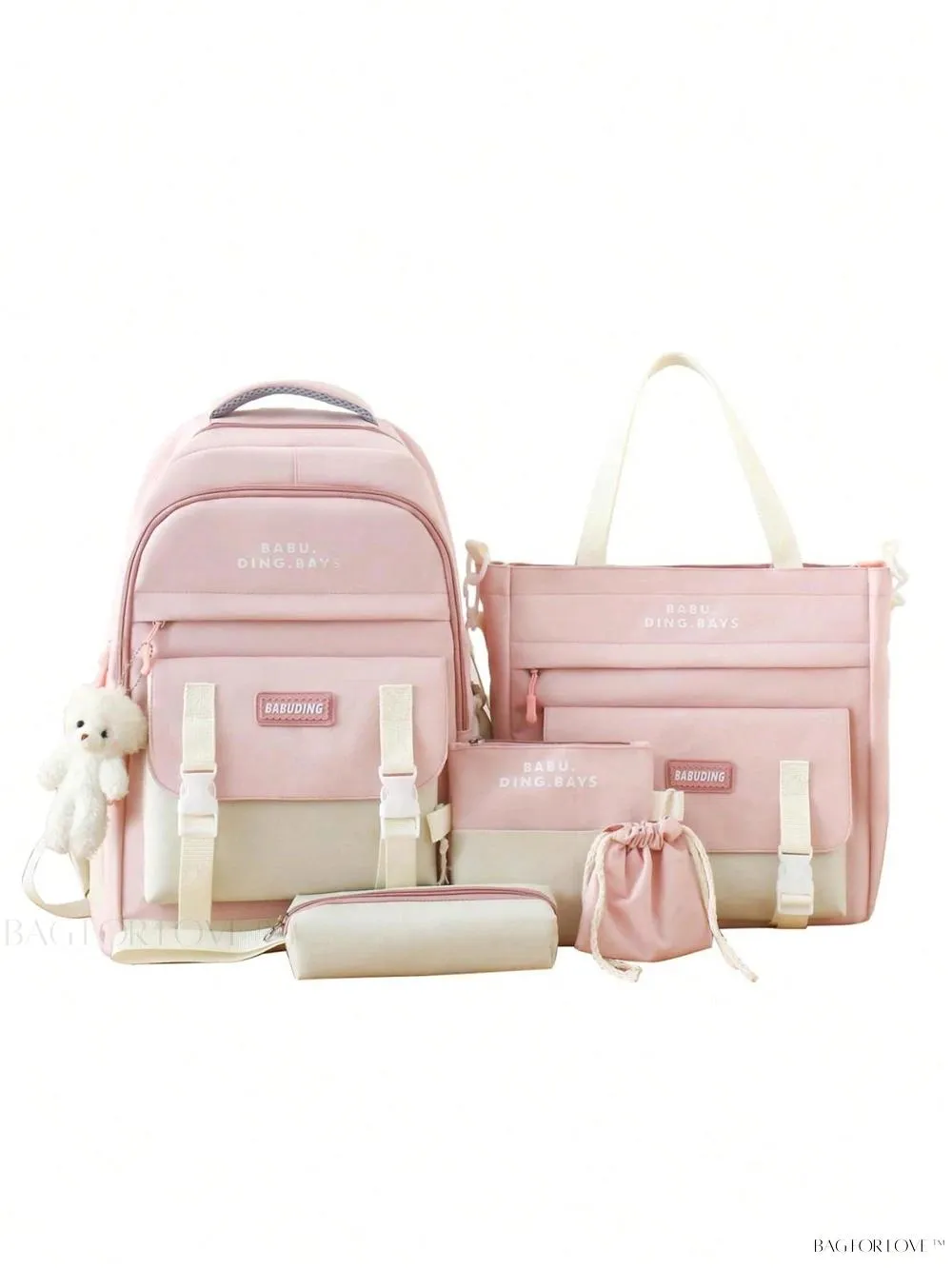 BagForLove - Premium School Bag Set for Teen Girls and Women
