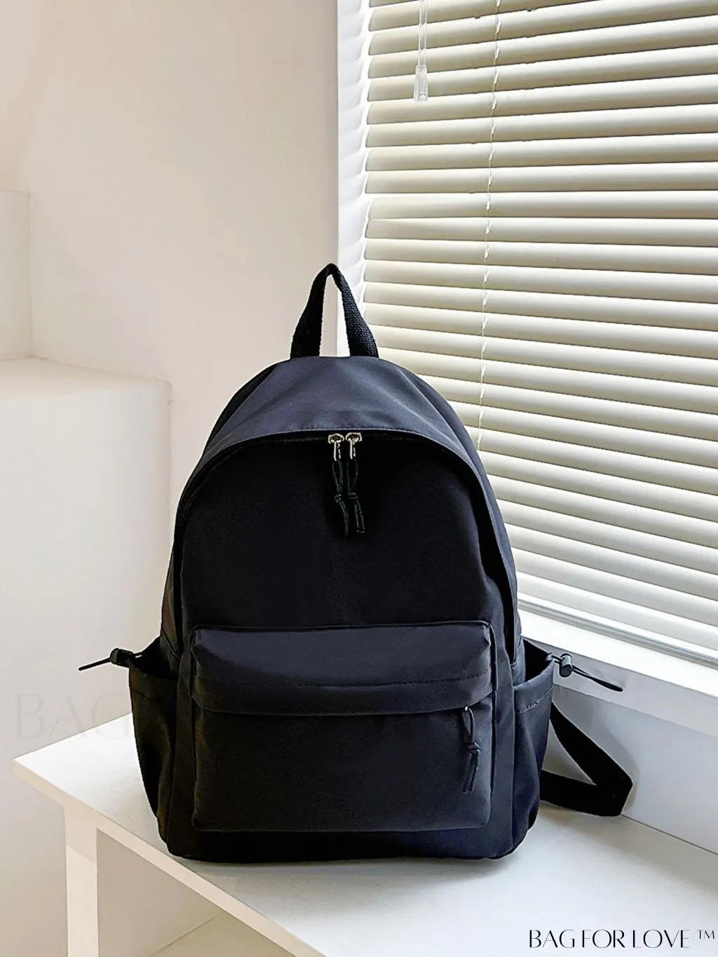 BagForLove - Stylish Drawstring Minimalist Backpack for Girls, Women, Students & Professionals - Ideal for School, College, Work