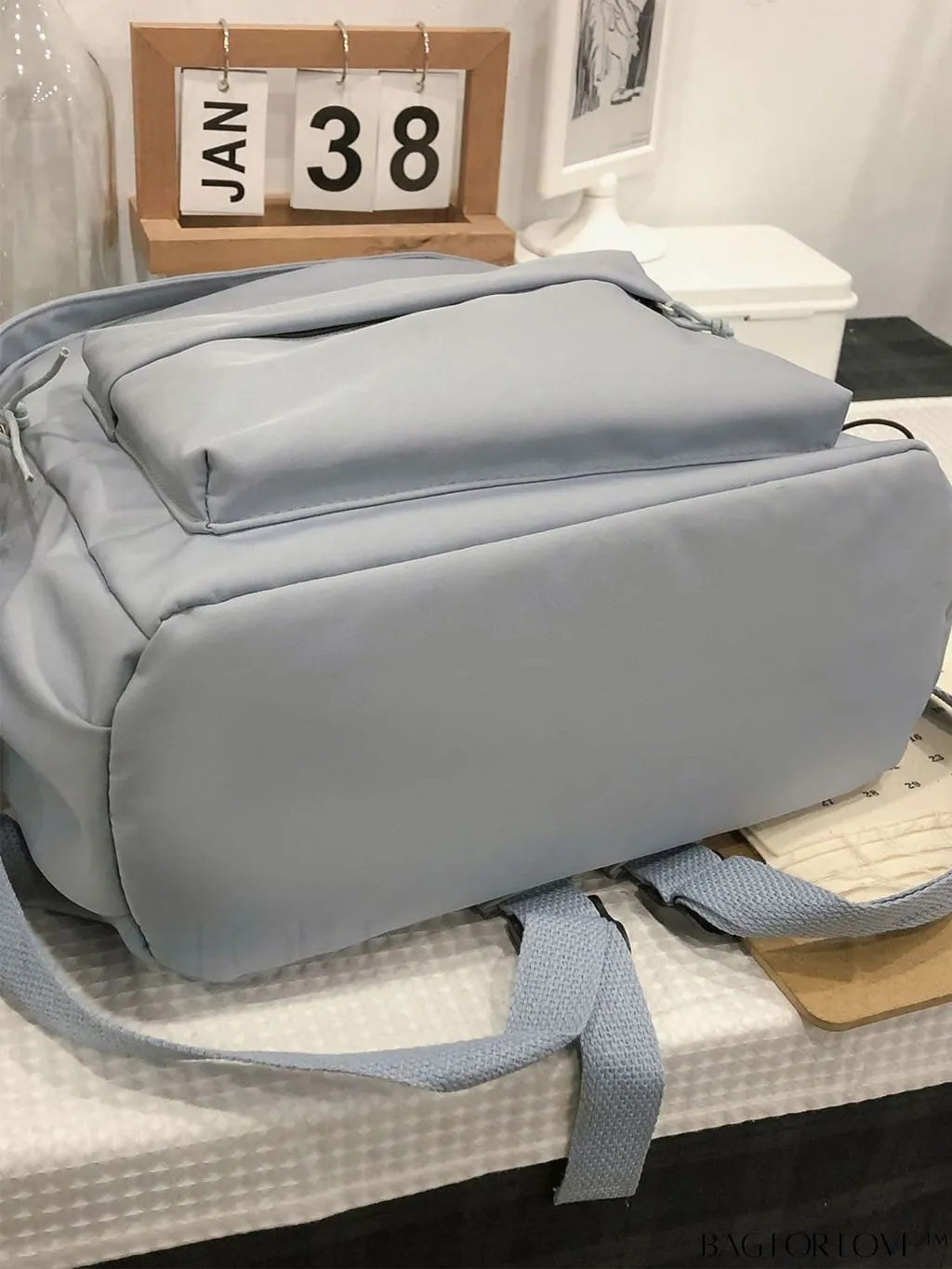 BagForLove - Stylish Drawstring Minimalist Backpack for Girls, Women, Students & Professionals - Ideal for School, College, Work