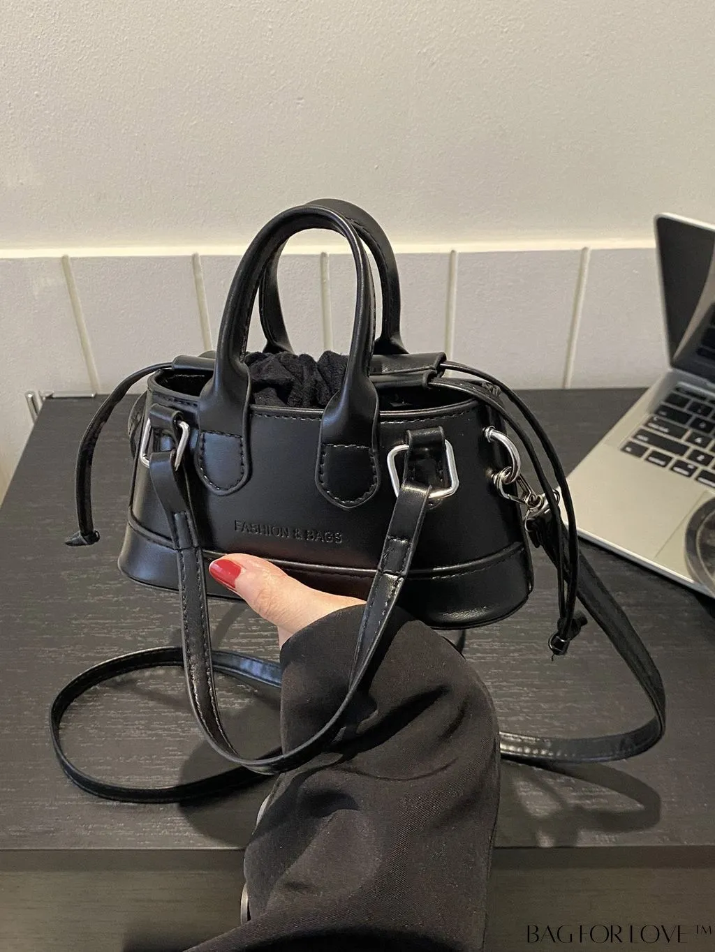 BagForLove - Stylish Mini Tote Bag w/ Adjustable Strap & Drawstring Design
