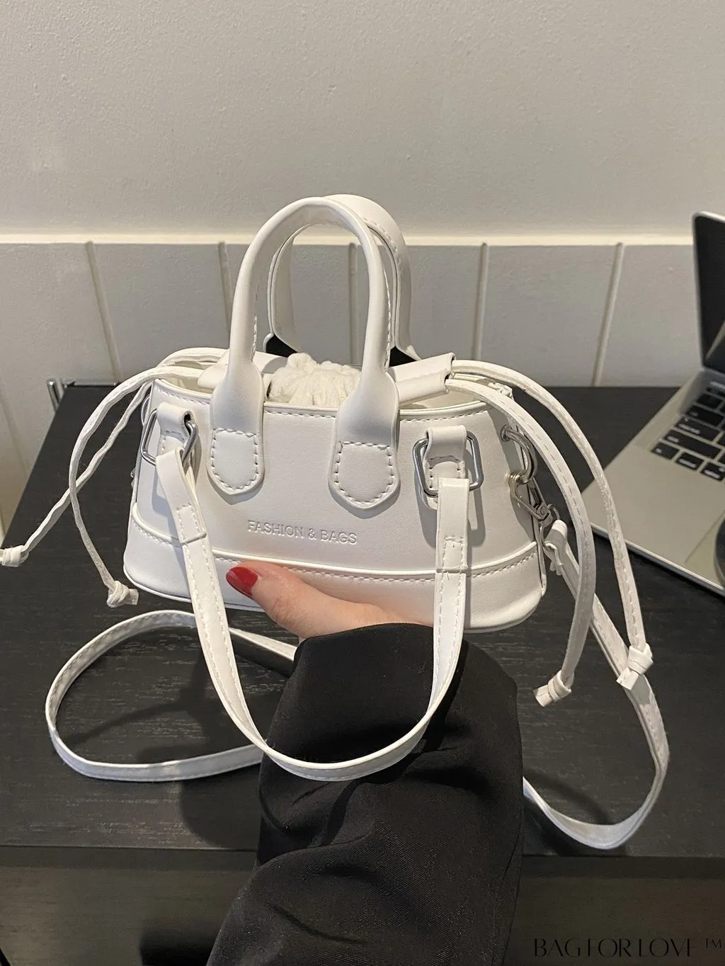 BagForLove - Stylish Mini Tote Bag w/ Adjustable Strap & Drawstring Design